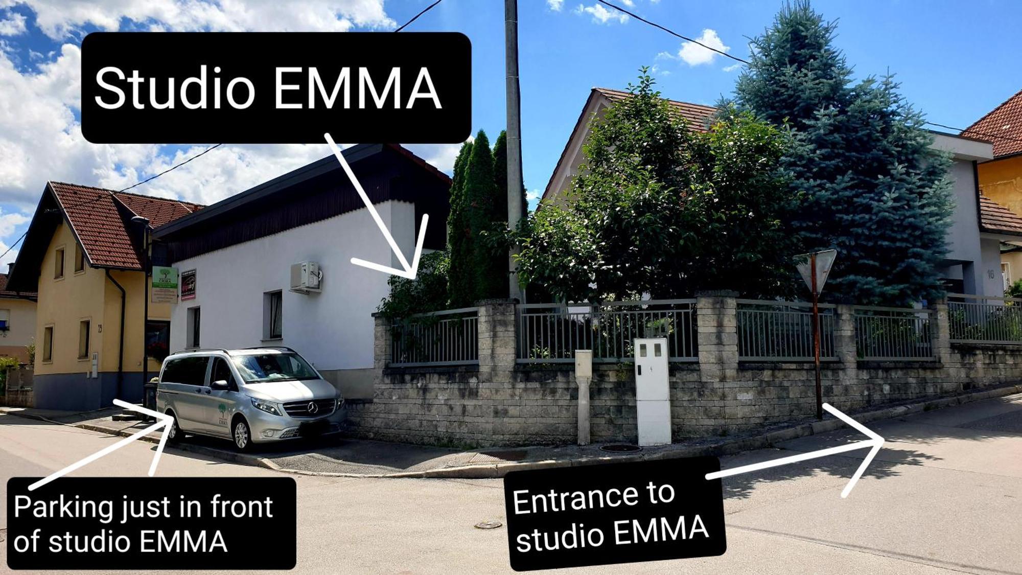Studio Emma Ljubljana - Free Parking, Ac, Wifi Ngoại thất bức ảnh
