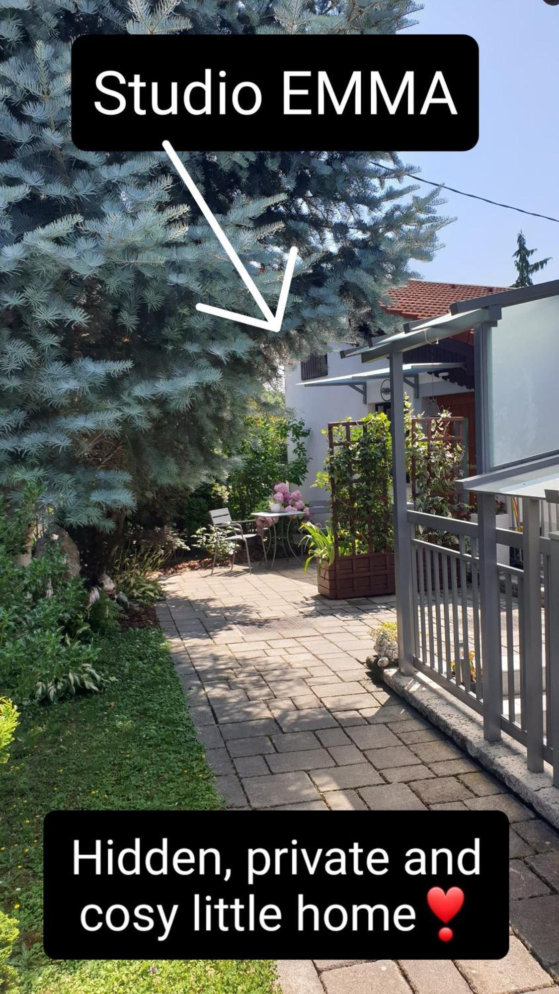 Studio Emma Ljubljana - Free Parking, Ac, Wifi Ngoại thất bức ảnh